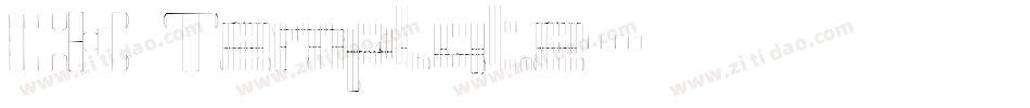 CK Template字体转换